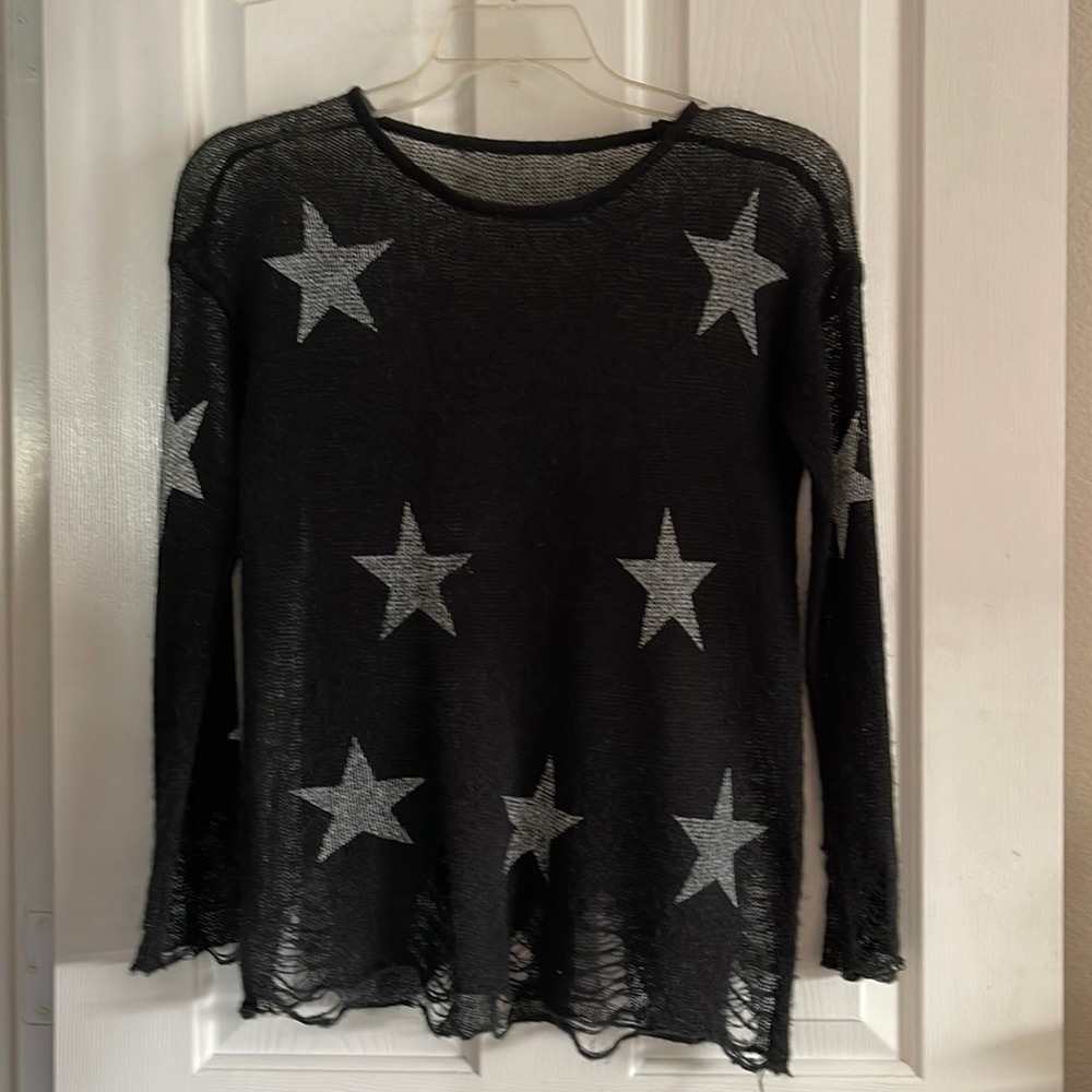 Sheer Sweater size small women’s